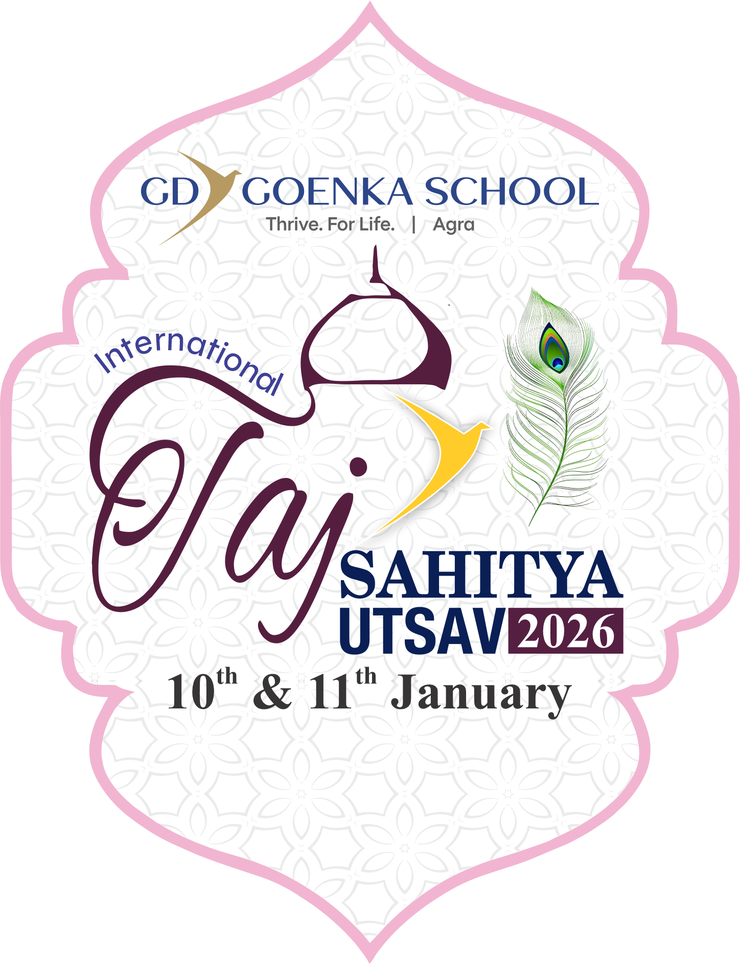 Taj Sahitya Utsav Visual